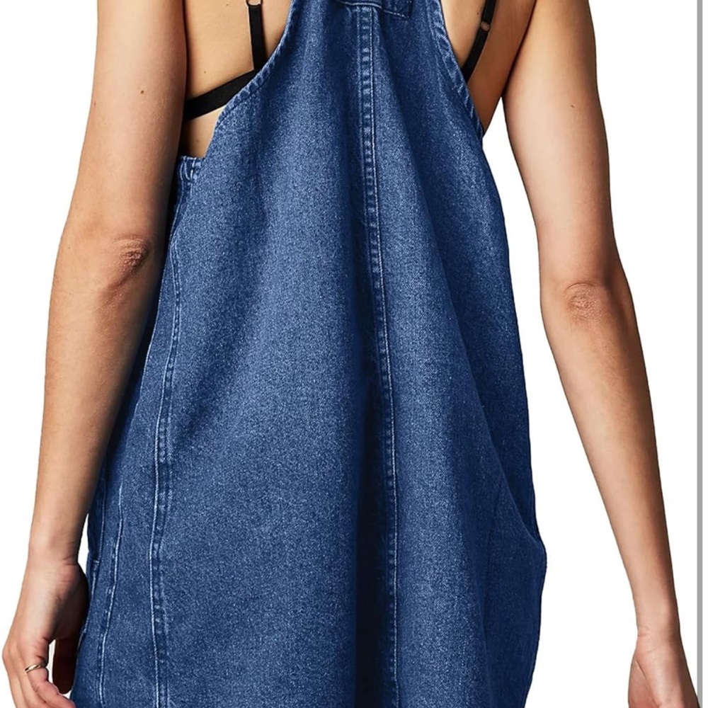 Denim Blue Women's Dress - Picture 2 of 6